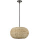 Bemo 1 Light 17.5 inch Oiled Bronze Indoor Pendant Ceiling Light